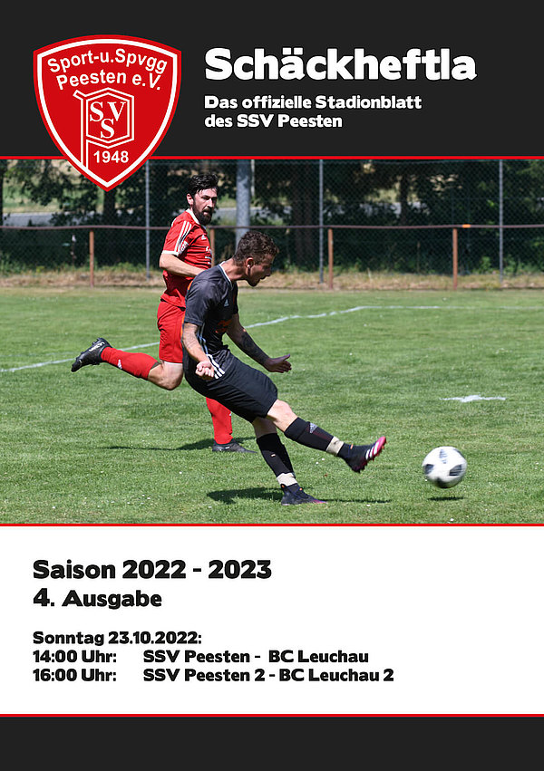 Ausgabe 4 - 23.10.2022 - SSV Peesten - BC Leuchau