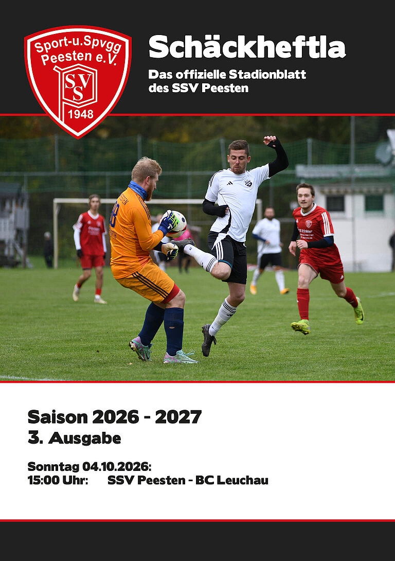 Ausgabe 3 - 04.10.2026 - SSV Peesten - BC Leuchau