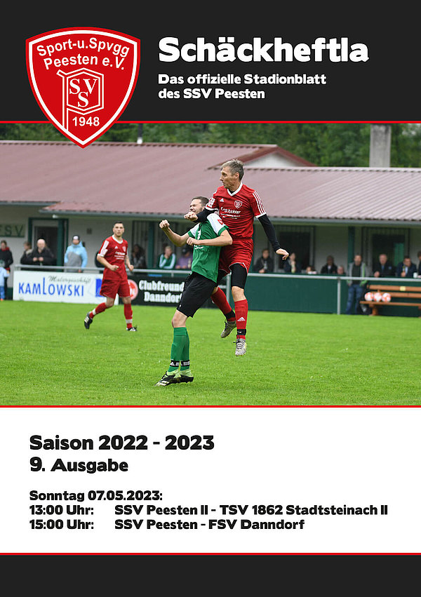 Ausgabe 9 - 07.05.2023 - SSV Peesten - FSV Danndorf
