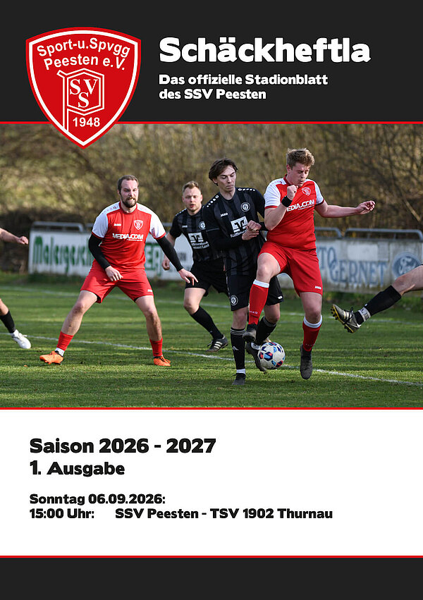 Ausgabe 1 - 06.09.2026 - SSV Peesten - TSV 1902 Thurnau