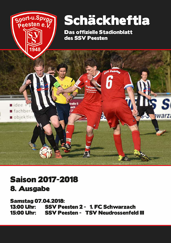 Ausgabe 8 - 08.04.2018 - SSV Peesten - TSV Neudrossenfeld 3
